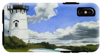 Edgartown Lighthouse Martha's Vineyard Massachusetts - Phone Case