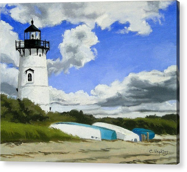 Edgartown Lighthouse Martha's Vineyard Massachusetts - Acrylic Print