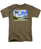 Edgartown Lighthouse Martha's Vineyard Massachusetts - Men's T-Shirt  (Regular Fit)