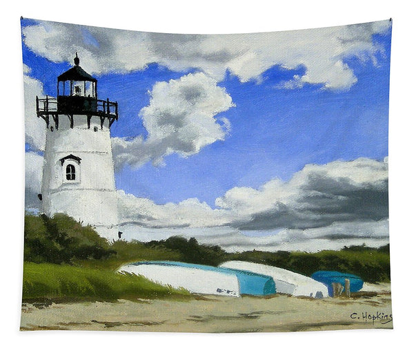 Edgartown Lighthouse Martha's Vineyard Massachusetts - Tapestry
