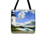 Edgartown Lighthouse Martha's Vineyard Massachusetts - Tote Bag
