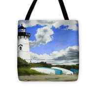 Edgartown Lighthouse Martha's Vineyard Massachusetts - Tote Bag
