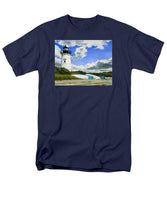 Edgartown Lighthouse Martha's Vineyard Massachusetts - Men's T-Shirt  (Regular Fit)