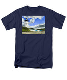 Edgartown Lighthouse Martha's Vineyard Massachusetts - Men's T-Shirt  (Regular Fit)