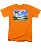 Edgartown Lighthouse Martha's Vineyard Massachusetts - Men's T-Shirt  (Regular Fit)
