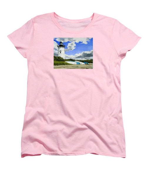 Edgartown Lighthouse Martha's Vineyard Massachusetts - Women's T-Shirt (Standard Fit)