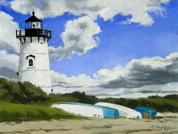 Edgartown Lighthouse Martha's Vineyard Massachusetts - Puzzle