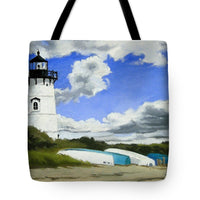 Edgartown Lighthouse Martha's Vineyard Massachusetts - Tote Bag