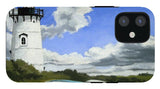 Edgartown Lighthouse Martha's Vineyard Massachusetts - Phone Case