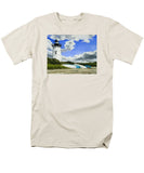 Edgartown Lighthouse Martha's Vineyard Massachusetts - Men's T-Shirt  (Regular Fit)