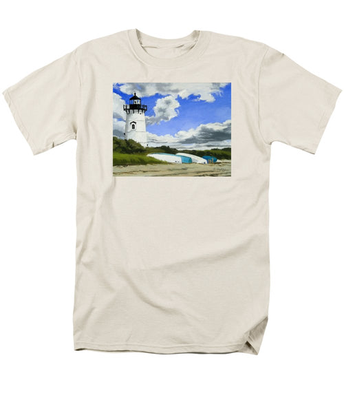Edgartown Lighthouse Martha's Vineyard Massachusetts - Men's T-Shirt  (Regular Fit)