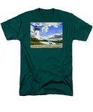 Edgartown Lighthouse Martha's Vineyard Massachusetts - Men's T-Shirt  (Regular Fit)