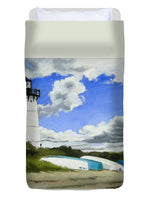 Edgartown Lighthouse Martha's Vineyard Massachusetts - Duvet Cover