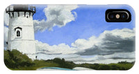 Edgartown Lighthouse Martha's Vineyard Massachusetts - Phone Case