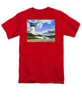 Edgartown Lighthouse Martha's Vineyard Massachusetts - Men's T-Shirt  (Regular Fit)