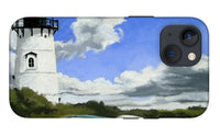 Edgartown Lighthouse Martha's Vineyard Massachusetts - Phone Case