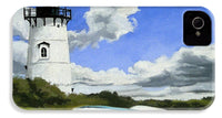Edgartown Lighthouse Martha's Vineyard Massachusetts - Phone Case