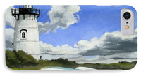 Edgartown Lighthouse Martha's Vineyard Massachusetts - Phone Case