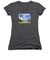 Edgartown Lighthouse Martha's Vineyard Massachusetts - Women's V-Neck