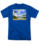 Edgartown Lighthouse Martha's Vineyard Massachusetts - Men's T-Shirt  (Regular Fit)
