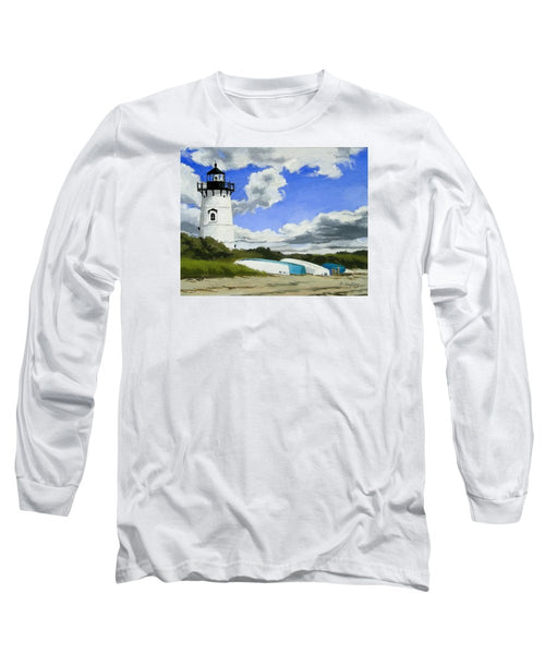 Edgartown Lighthouse Martha's Vineyard Massachusetts - Long Sleeve T-Shirt