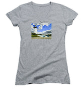 Edgartown Lighthouse Martha's Vineyard Massachusetts - Women's V-Neck