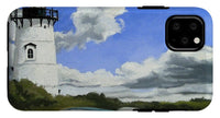 Edgartown Lighthouse Martha's Vineyard Massachusetts - Phone Case