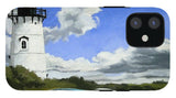 Edgartown Lighthouse Martha's Vineyard Massachusetts - Phone Case