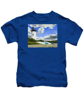 Edgartown Lighthouse Martha's Vineyard Massachusetts - Kids T-Shirt