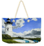 Edgartown Lighthouse Martha's Vineyard Massachusetts - Weekender Tote Bag