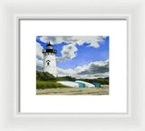 Edgartown Lighthouse Martha's Vineyard Massachusetts - Framed Print