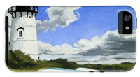 Edgartown Lighthouse Martha's Vineyard Massachusetts - Phone Case