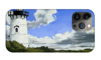 Edgartown Lighthouse Martha's Vineyard Massachusetts - Phone Case
