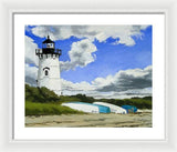 Edgartown Lighthouse Martha's Vineyard Massachusetts - Framed Print