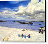First Beach Newport Rhode Island - Canvas Print