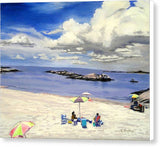 First Beach Newport Rhode Island - Canvas Print