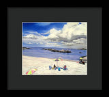 First Beach Newport Rhode Island - Framed Print