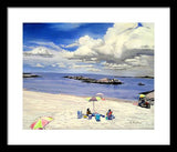 First Beach Newport Rhode Island - Framed Print