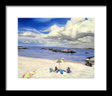 First Beach Newport Rhode Island - Framed Print