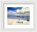 First Beach Newport Rhode Island - Framed Print