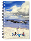 First Beach Newport Rhode Island - Spiral Notebook