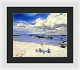 First Beach Newport Rhode Island - Framed Print