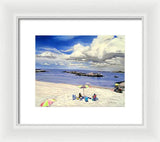 First Beach Newport Rhode Island - Framed Print