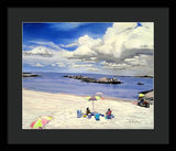 First Beach Newport Rhode Island - Framed Print