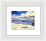 First Beach Newport Rhode Island - Framed Print