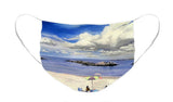 First Beach Newport Rhode Island - Face Mask