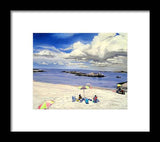 First Beach Newport Rhode Island - Framed Print