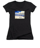 First Beach Newport Rhode Island - Women's V-Neck