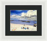 First Beach Newport Rhode Island - Framed Print