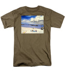 First Beach Newport Rhode Island - Men's T-Shirt  (Regular Fit)